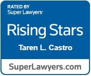 Rated By Super Lawyers | Rising Star | Taren L. Castro | SuperLawyers.com